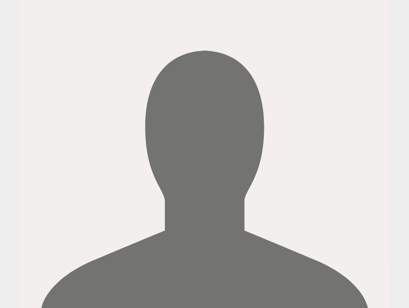 Placeholder silhouette image representing a person, typically used when a profile picture is unavailable.